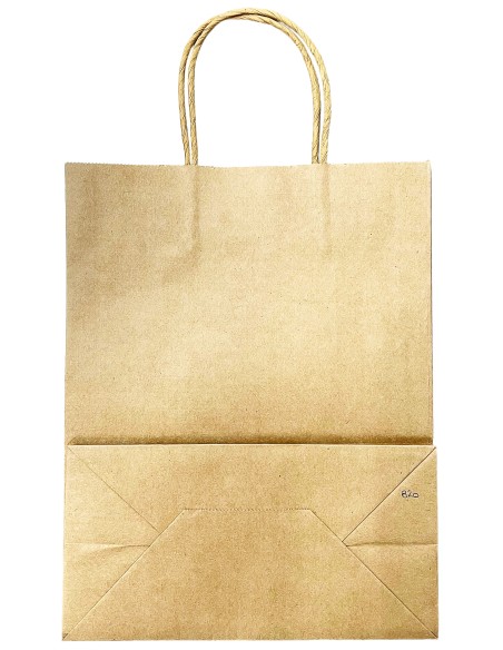 busta da regalo in carta - 27x21cm - media - marrone: tuttocasashop.it: altro - bazar