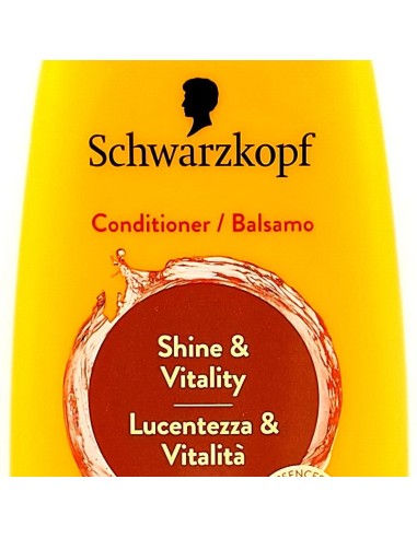 schwarzkopf testanera balsamo 200ml - lucentezza & vitalita' capelli normali: tuttocasashop.it: igiene e cura della persona