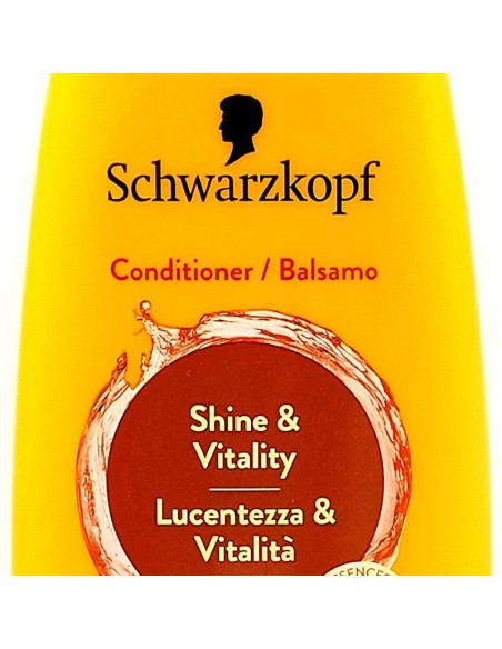 schwarzkopf testanera balsamo 200ml - lucentezza & vitalita' capelli normali: tuttocasashop.it: igiene e cura della persona