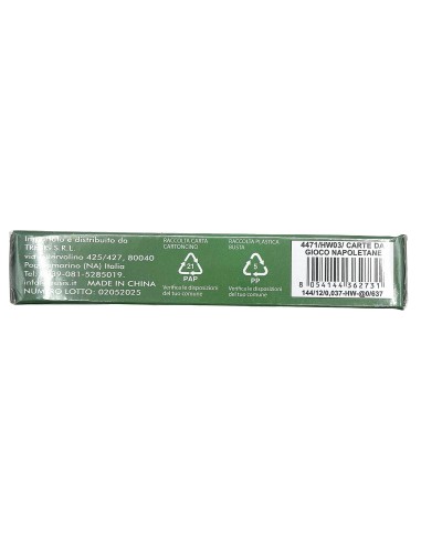 carte napoletane plastificate        731: tuttocasashop.it: altro - bazar