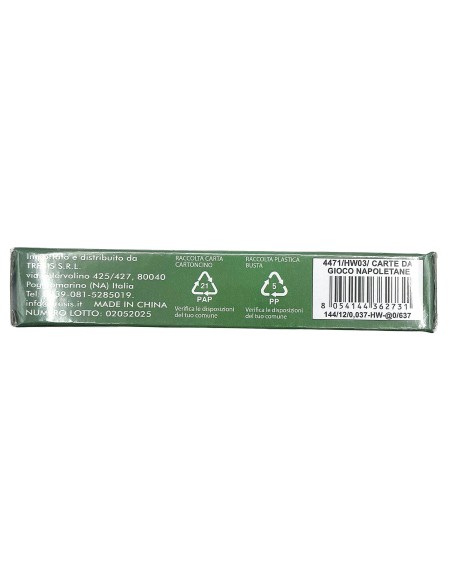 carte napoletane plastificate        731: tuttocasashop.it: altro - bazar