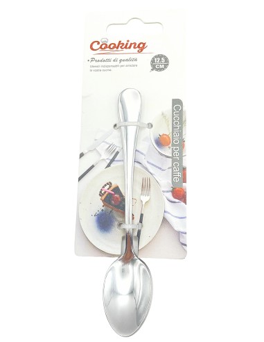 cucchiaini caffe'inox 3pz 12.5cm     204: tuttocasashop.it: altro - bazar