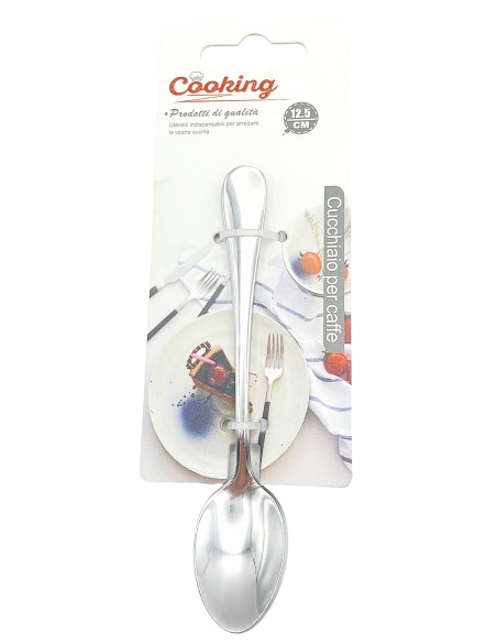 cucchiaini caffe'inox 3pz 12.5cm     204: tuttocasashop.it: altro - bazar