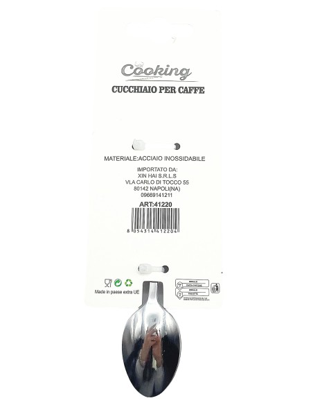cucchiaini caffe'inox 3pz 12.5cm     204: tuttocasashop.it: altro - bazar