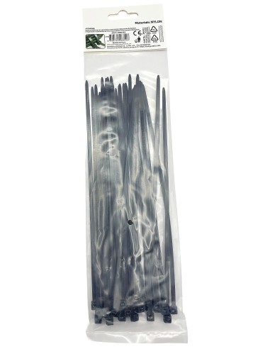 fascette autobloc.3.6x200mm 30pz nere526: tuttocasashop.it: altro - bazar