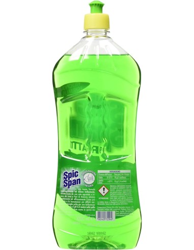 spic&span detersivo per piatti 1l - lime e fiori d'arancio: tuttocasashop.it: pulizia e cura della casa