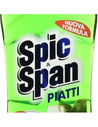 spic&span detersivo per piatti 1l - lime e fiori d'arancio: tuttocasashop.it: pulizia e cura della casa