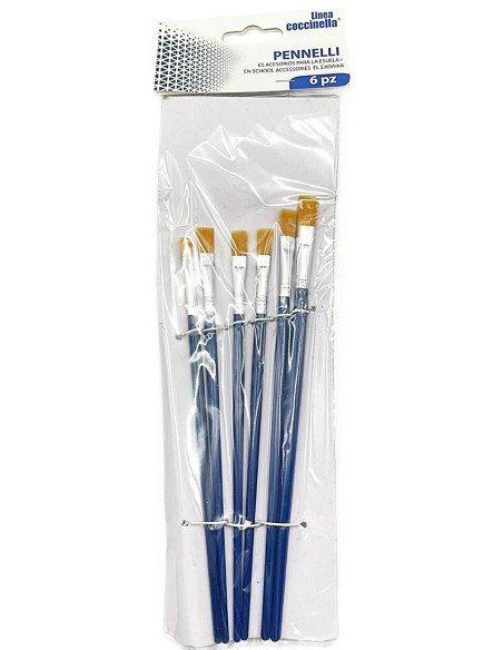 pennelli dipinto set 6pz             413: tuttocasashop.it: altro - bazar