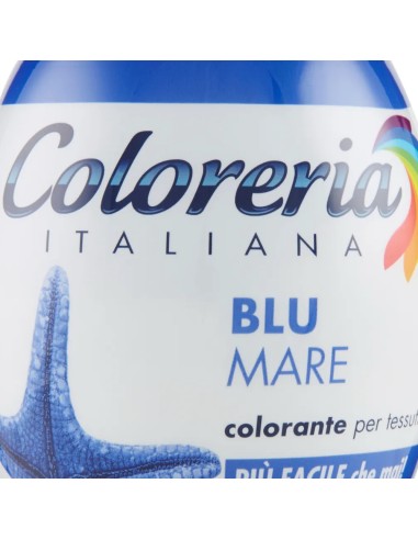 coloreria italiana colorante per tessuti - blu mare: tuttocasashop.it: prodotti per bucato e tessuti