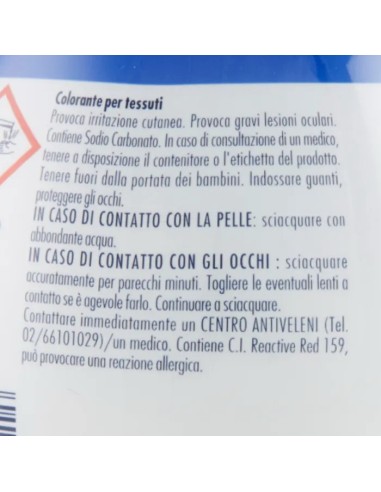 coloreria italiana colorante per tessuti - blu mare: tuttocasashop.it: prodotti per bucato e tessuti