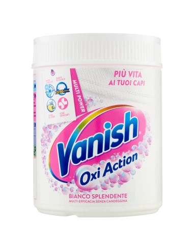 vanish oxi action additivo per bucato - 500 grammi - crystal white - bianco: tuttocasashop.it: prodotti per bucato e tessuti