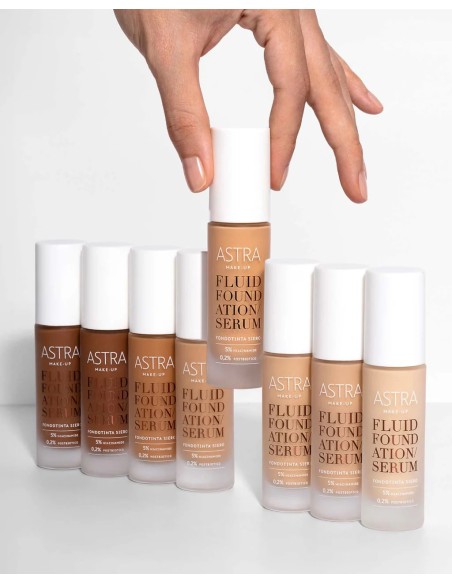 astra fluid foundation serum 001     741: tuttocasashop.it: igiene e cura della persona
