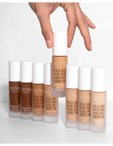 astra fluid foundation serum 002     758: tuttocasashop.it: igiene e cura della persona