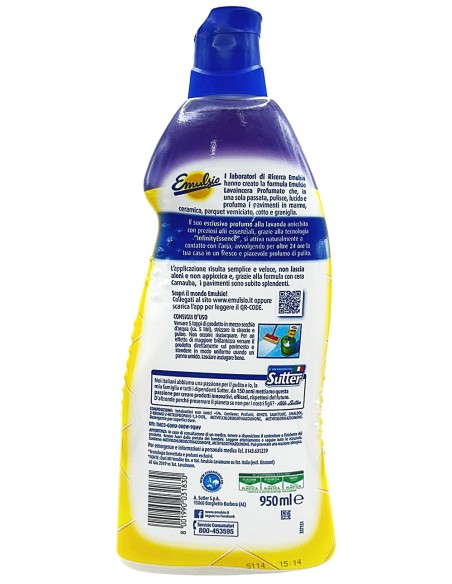 emulsio lavaincera 875ml lavanda     830: tuttocasashop.it: pulizia e cura della casa