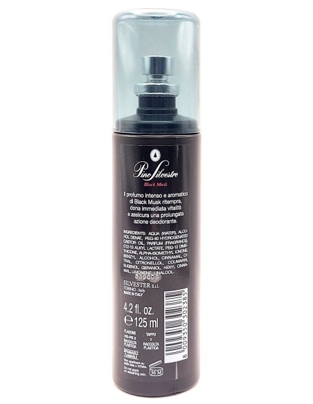 pino silvestre deo profumo natural vapo 125ml - black musk: tuttocasashop.it: igiene e cura della persona