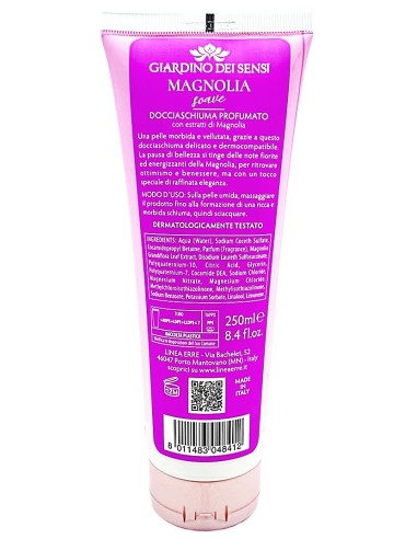 giardino dei sensi docciaschiuma 250ml - profumato - magnolia: tuttocasashop.it: igiene e cura della persona
