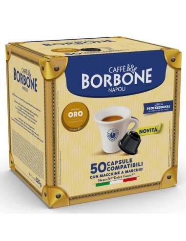 borbone miscela oro - caffe' 50 capsule - compatibili nescafe' dolce gusto: tuttocasashop.it: altro - bazar
