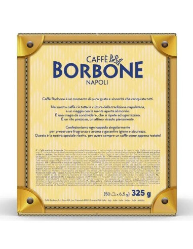borbone miscela oro - caffe' 50 capsule - compatibili nescafe' dolce gusto: tuttocasashop.it: altro - bazar