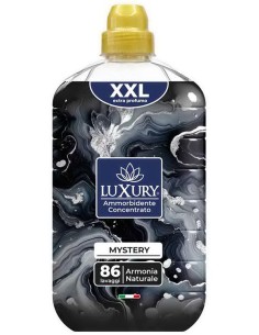 luxury ammorborbidente concentrato - 1800ml 86 lavaggi - mistery: tuttocasashop.it: prodotti per bucato e tessuti