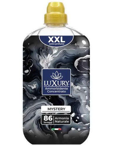 luxury ammorborbidente concentrato - 1800ml 86 lavaggi - mistery: tuttocasashop.it: prodotti per bucato e tessuti