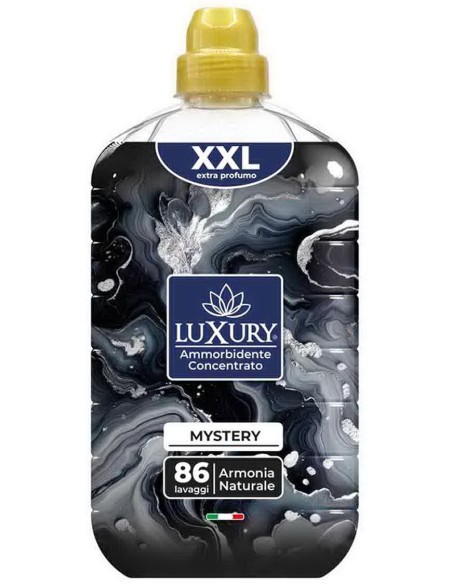 luxury ammorborbidente concentrato - 1800ml 86 lavaggi - mistery: tuttocasashop.it: prodotti per bucato e tessuti