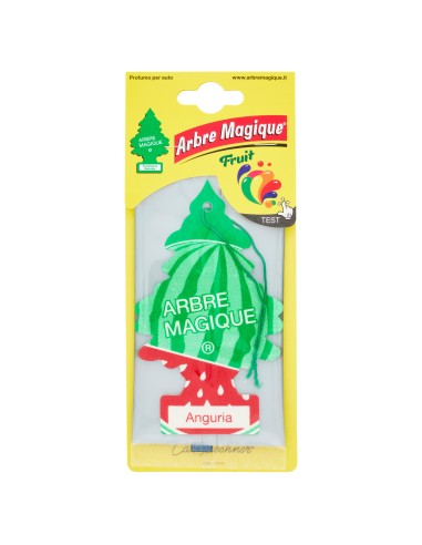 arbre magique alberello deodorante per auto - 1 pezzo - anguria: tuttocasashop.it: pulizia e cura della casa