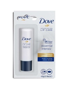 dove balsamo labbra stick 4.8g - nourishing lip care - essential intensiv: tuttocasashop.it: igiene e cura della persona