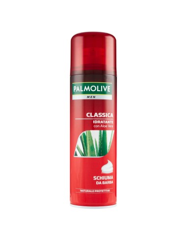 palmolive schiuma da barba 300ml - classica idratante con aloe vera: tuttocasashop.it: igiene e cura della persona