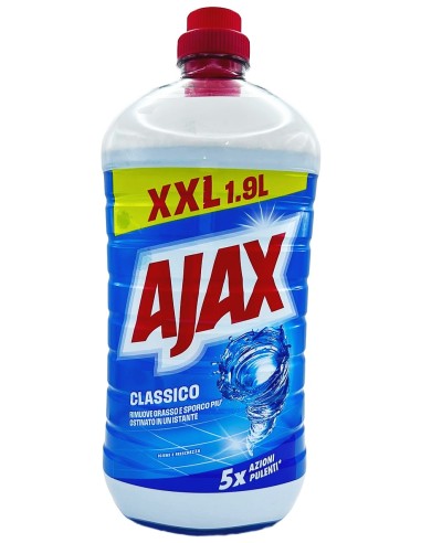 Ajax Detersivo Pavimenti Classico 1,9 l - Igiene e Freschezza