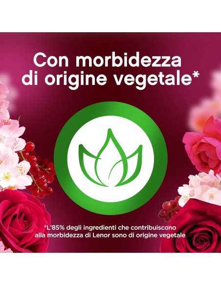 Lenor Ammorbidente Gelsomino e Rose de Mai 87 lavaggi