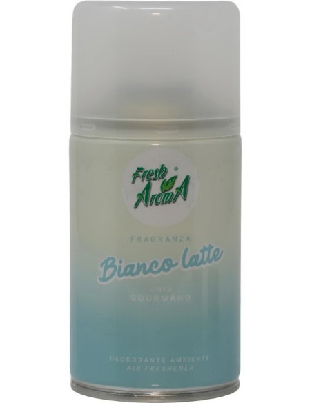 Fresh Aroma Ricarica Diffusore Automatico 250 ml Bianco Latte