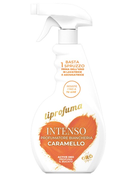 Oro Tiprofuma Profumatore Spray per Biancheria Caramello 650 ml