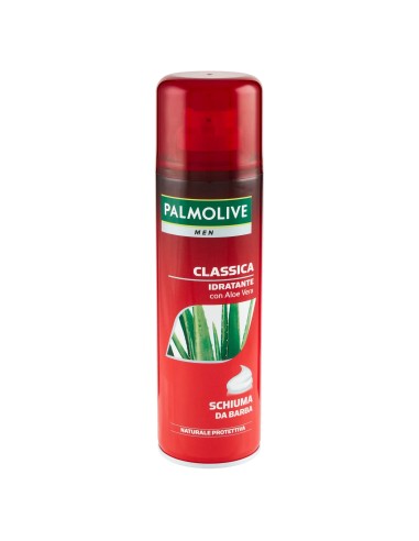 palmolive schiuma da barba 300ml - classica idratante con aloe vera: tuttocasashop.it: igiene e cura della persona
