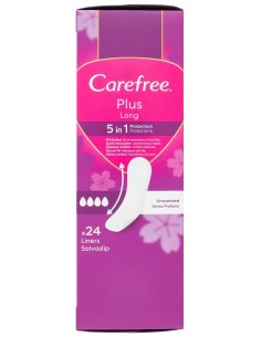 Carefree Plus Long Proteggislip 24 Pezzi 5 in 1