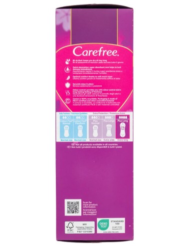 Carefree Plus Long Proteggislip 24 Pezzi 5 in 1