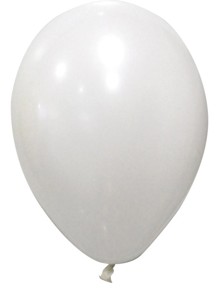 12 palloncini gonfiabili - 19x30cm - bianco - party feste: tuttocasashop.it: carta & monouso