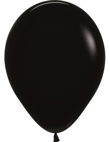 12 palloncini gonfiabili - 19x30cm - nero - party - feste: tuttocasashop.it: carta & monouso