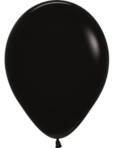 12 palloncini gonfiabili - 19x30cm - nero - party - feste: tuttocasashop.it: carta & monouso