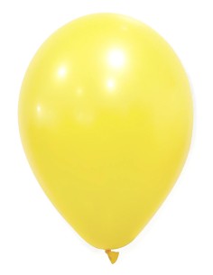 12 palloncini gonfiabili - 19x30cm - giallo - party - feste: tuttocasashop.it: carta & monouso