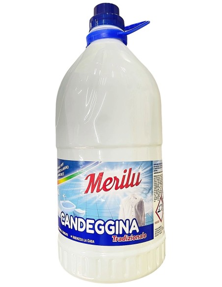 merilu' candeggina per casa e bucato - 4 litri: tuttocasashop.it: prodotti per bucato e tessuti