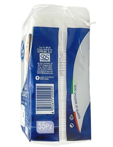 piuma lady 50 maxi quadrotti struccanti e tonificanti per uso cosmetico: tuttocasashop.it: igiene e cura della persona