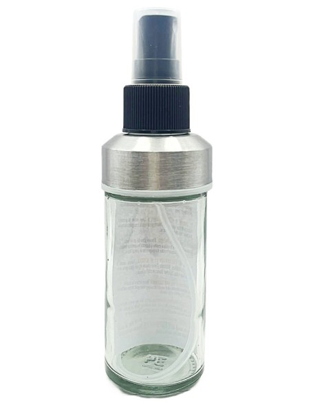 bottiglia in vetro 90ml - con spruzzino vaporizzatore olio friggitrice aria: tuttocasashop.it: altro - bazar