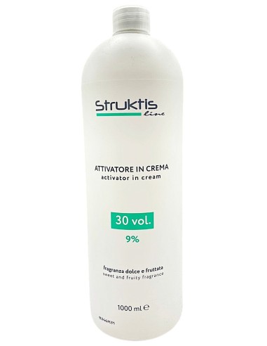 struktis attivatore in crema - ossigeno 30 volumi - ossidante per tintura: tuttocasashop.it: igiene e cura della persona