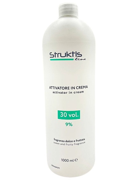 struktis attivatore in crema - ossigeno 30 volumi - ossidante per tintura: tuttocasashop.it: igiene e cura della persona