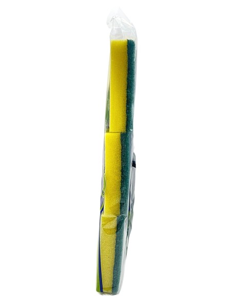 gigantino 3 spugne con abrasivo: tuttocasashop.it: pulizia e cura della casa