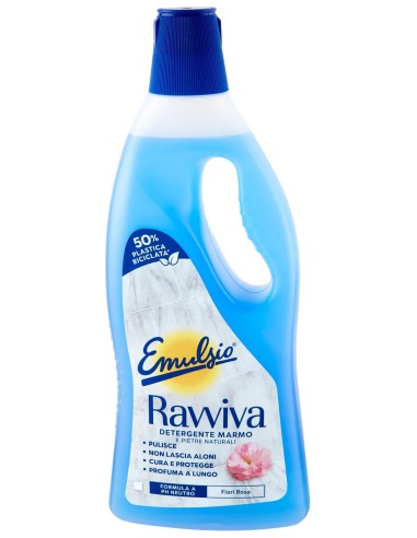 Emulsio Ravviva Detergente Marmo 750 ml Fiori Rosa
