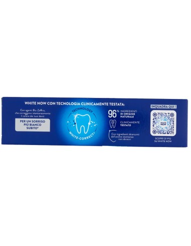 Mentadent White Now Original 75ml - Dentifricio Sbiancante