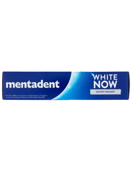 Mentadent White Now Original 75ml - Dentifricio Sbiancante