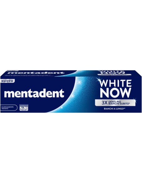 Mentadent White Now Original 75ml - Dentifricio Sbiancante