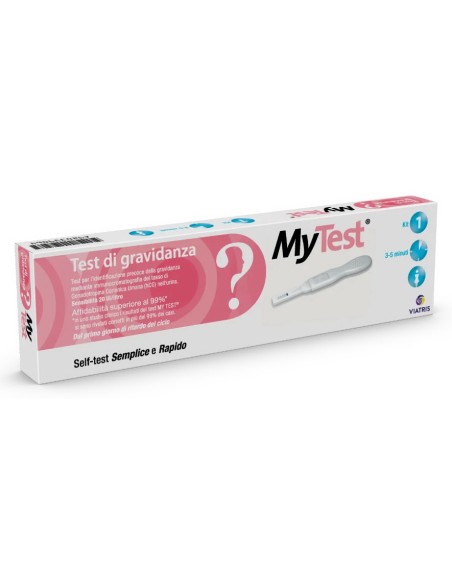 Mytest Test di Gravidanza Rapido hCG - 1 Pezzo
